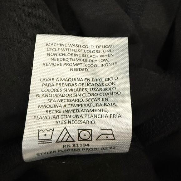 Pacific Trail Black Jersey Shorts Women’s M Casual Drawstring Waist - Picture 6 of 6